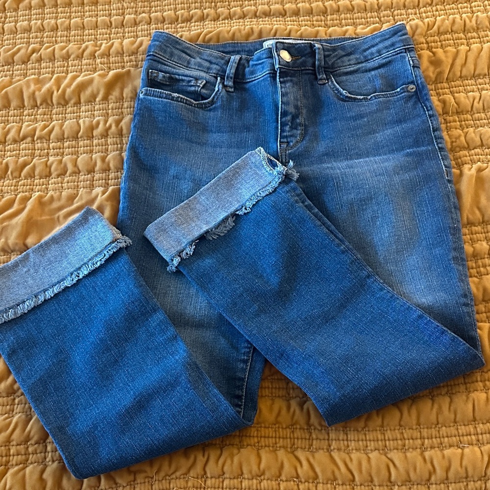 FP Movement by Free People Cropped Jeans in Indigo
